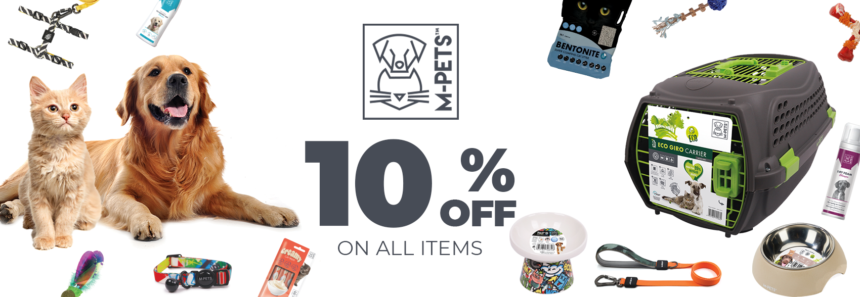 M-pets 20% off